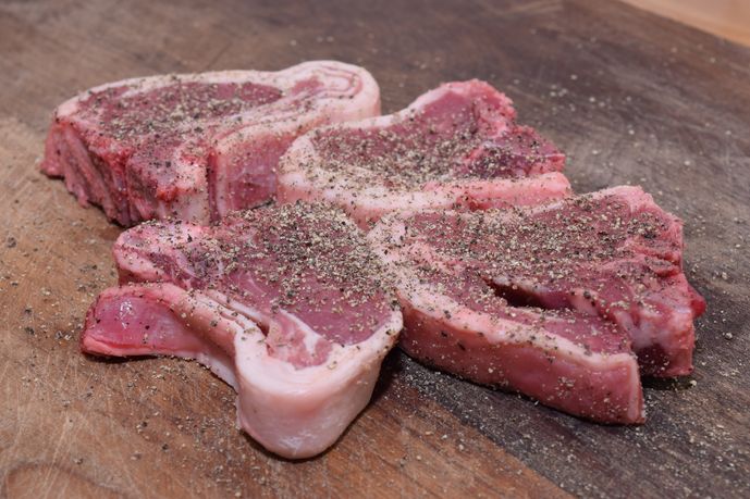 Double Lamb Chops